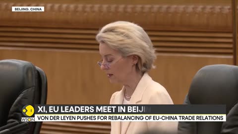 EU_Leaders_Meet_Xi_Jinping_In_Beijing_For_Crucial_Talks___World_News___WION