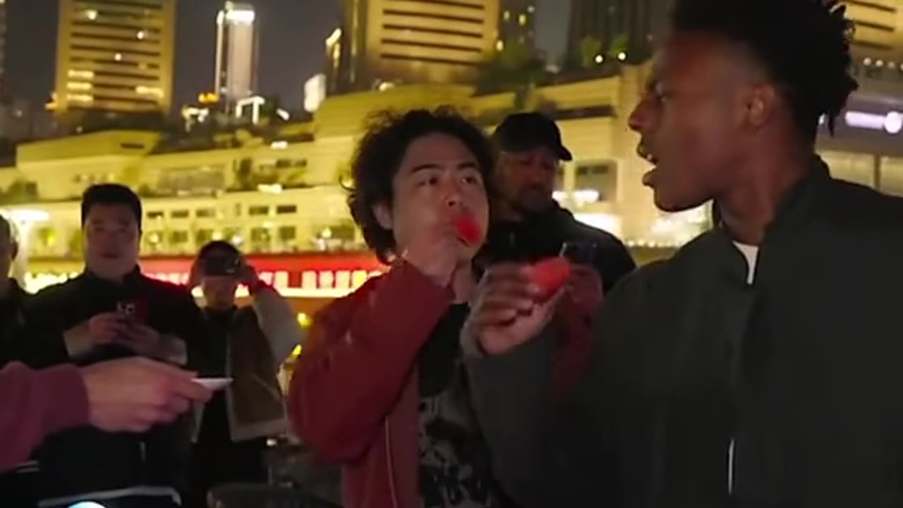 IShowSpeed nearly got into a fight with his tour guide over a watermelon 😭 #ishowspeed #fyp
