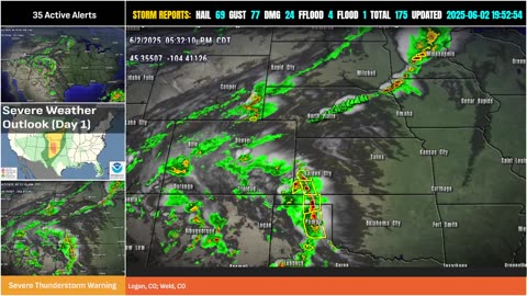 🚨 LIVE: Tornadoes, Damaging Winds & Hail Today!