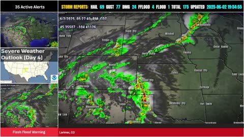 🚨 LIVE: Tornadoes, Damaging Winds & Hail Today!