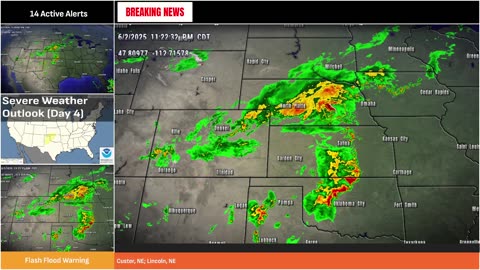 🚨 LIVE: Tornadoes, Damaging Winds & Hail Today!