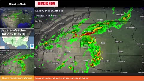 🚨 LIVE: Tornadoes, Damaging Winds & Hail Today!