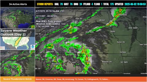 🚨 LIVE: Tornadoes, Damaging Winds & Hail Today!