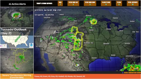 🚨 LIVE: Tornadoes, Damaging Winds & Hail Today!