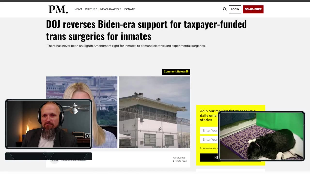 DOJ Slams Biden’s Trans Surgery Push! 🛑 Bo McBoface