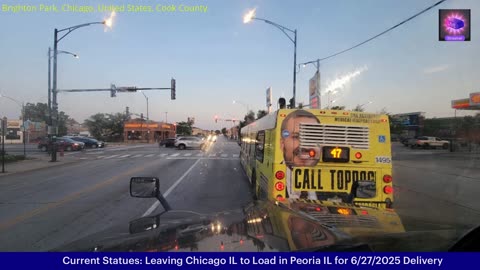 #970. Come along for the ride. Chicago to Peoria Pickup coming back to Chicago IL delivery.