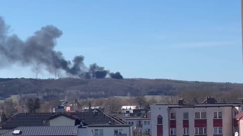 Kolejny pożar wysypiska śmieci w Czarnówku (powiat lęborski)
