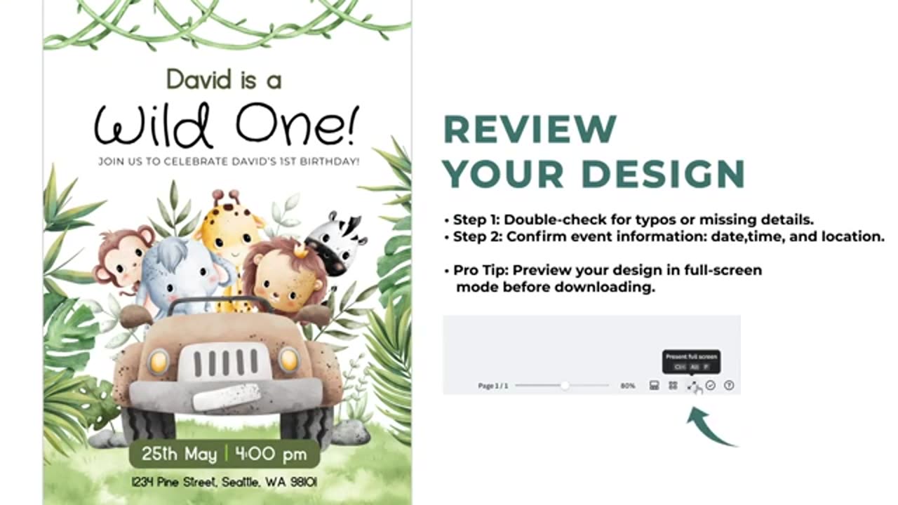 Create Digital Kids' Birthday Invitations with Canva | Party Baby Essentials