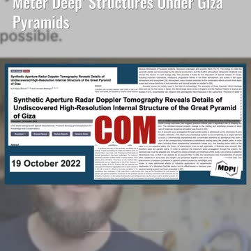 Fact Check: Video Does NOT Prove 2025 Discovery Of '600-Meter Deep' Structures Under Giza Pyramids
