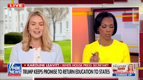 Karoline Leavitt Says Department Of Education 'Never Educated A Child'