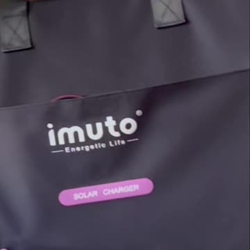 Imuto Solar Panel Pouch; Features & How It Works