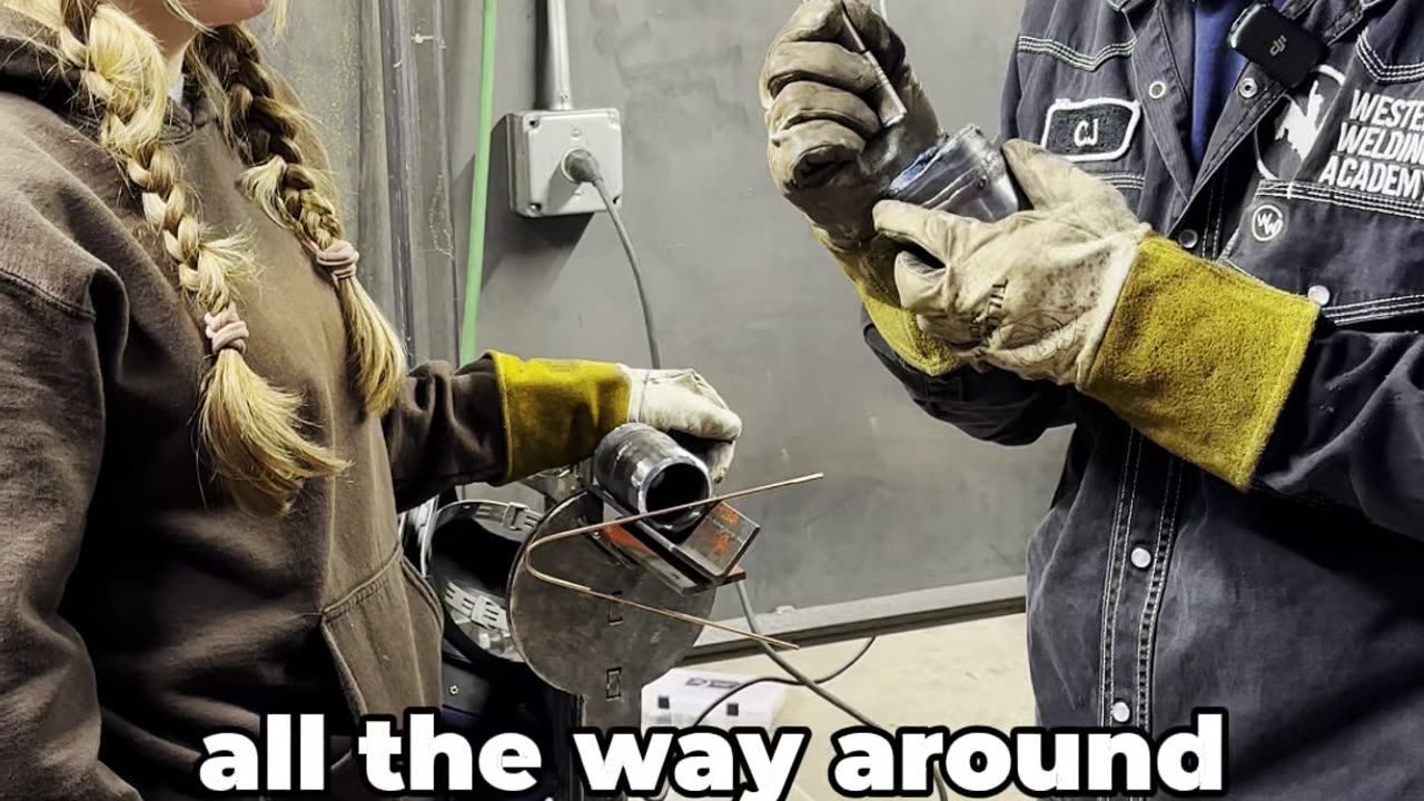 Let’s hear what kind of advice Instructor CJ has for one of our students’ welds. ✍️🔥
