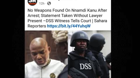 No weapons found on him, DSS testified in court
