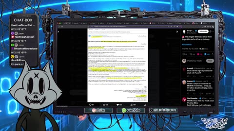 The Ghost Cat Broadcast | Secrets of 4Chan and Space Hoes doing Space Stuff