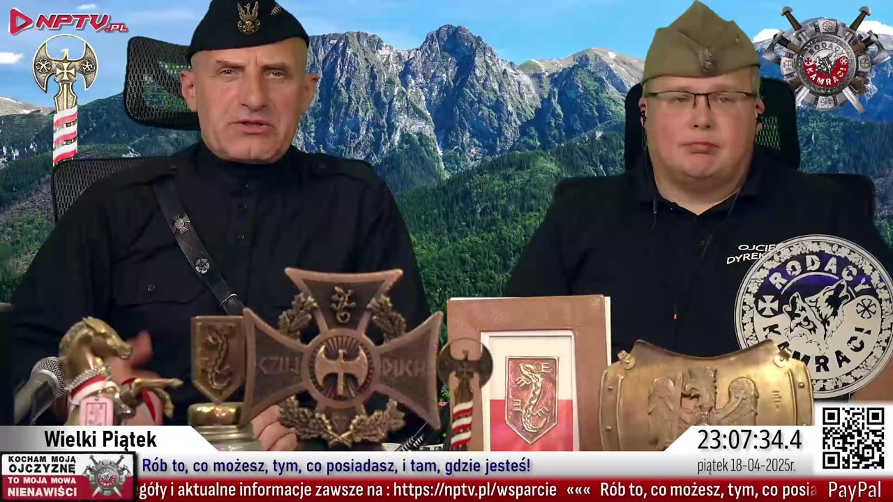 Wielki Piątek. Pt. 18.4.2025r. W. Olszański, M. Osadowski Rodacy Kamraci NPTV.pl
