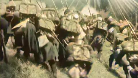 Battle of the Marne 1914 ⚔️ Historic clash 🎥 #Colourized