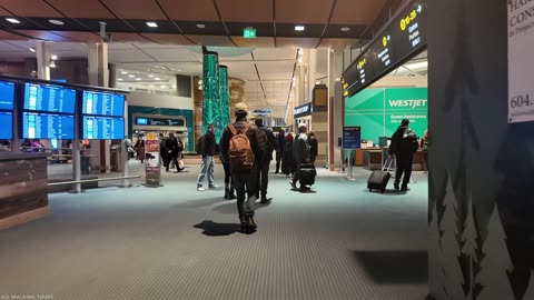Arriving at Vancouver International Airport | YVR Arrivals Walking Tour 2025