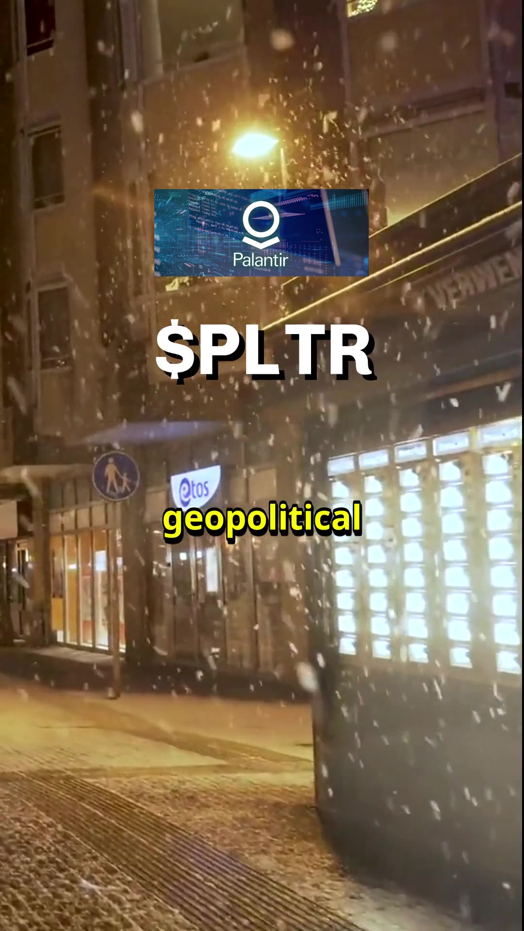 Palantir and AWS Unite in AI Power Play $PLTR #stonks #investing #genbet