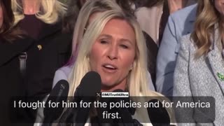 MTG Criticizes President Trump as the House votes to Release the Epstein Files Today