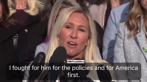 MTG Criticizes President Trump as the House votes to Release the Epstein Files Today