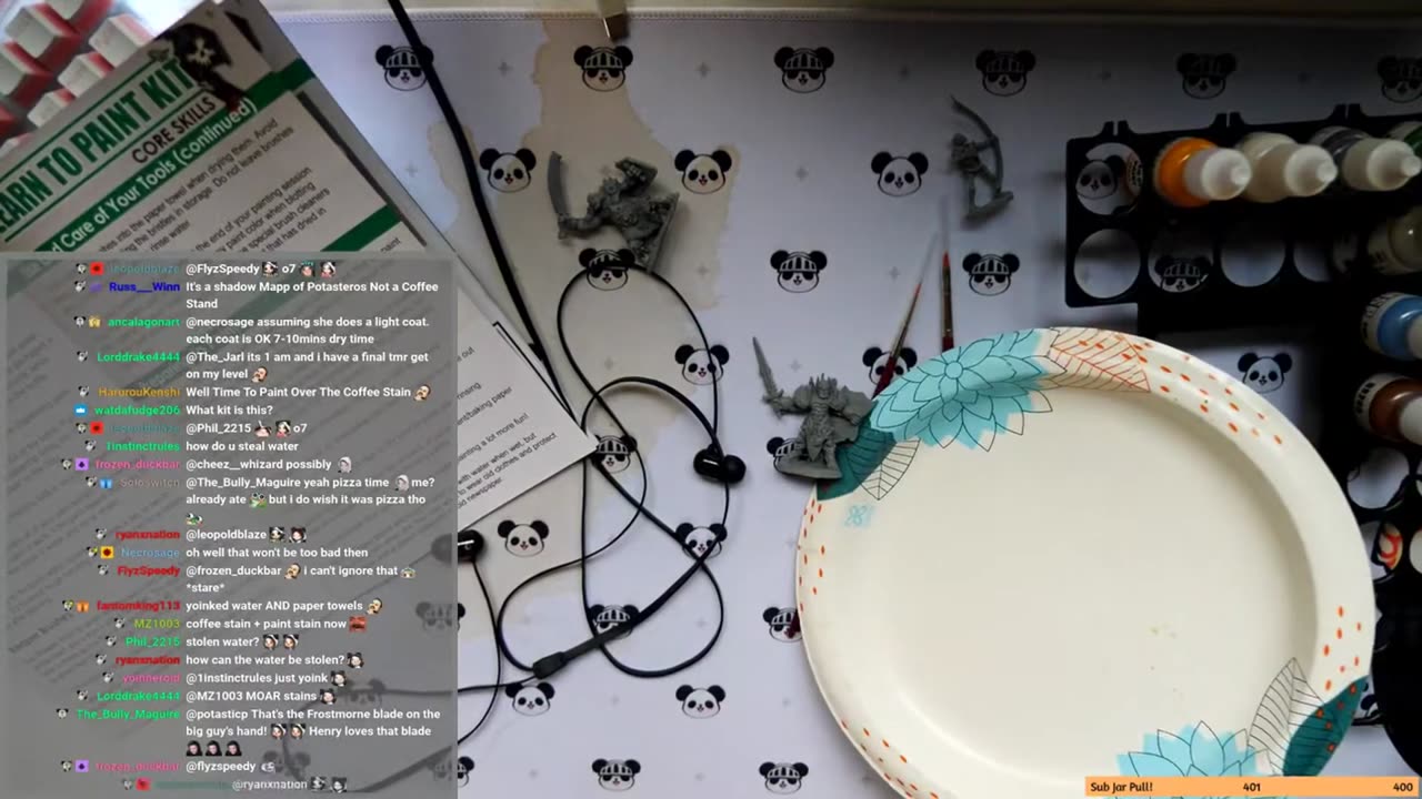 [1/16/22] Trying out Miniature Painting