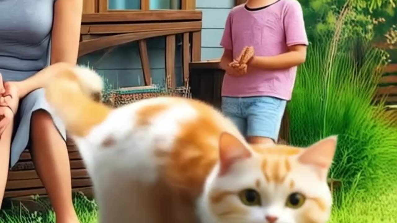 Hero Cat Saves Child from Road Accident! 🐱🚗💥