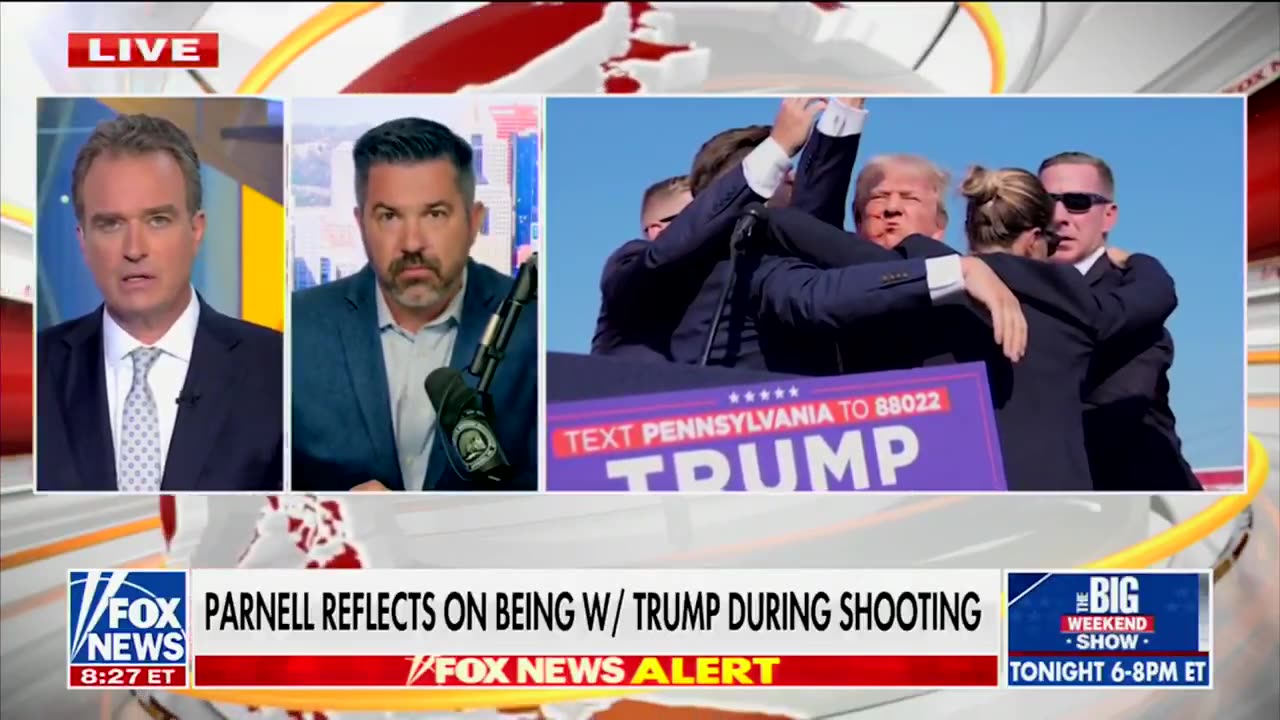 Sean Parnell on being with President Trump in Butler PA 1 yr ago