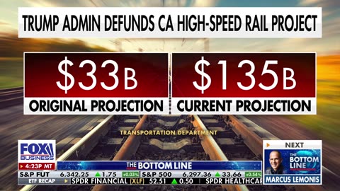 "BOONDOGGLE": The Trump administration withdraws money for the high-speed rail project in California