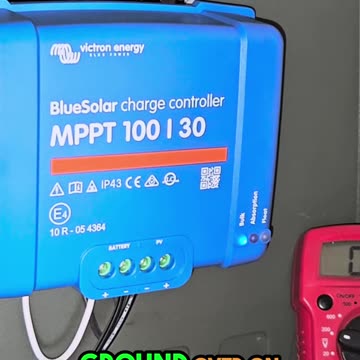 Solar Panel Charging_ Smart Safety & No Display - Watch! #chargecontroller #solar