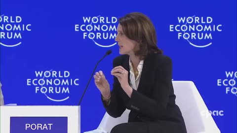 DAVOS 2026 Canadian Industry Minister Mélanie Joly takes part in WEF panel on new growth