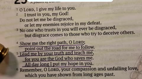Lead me by your truth & teach me,for you are the God who saves me.All day long I put my hope in you.