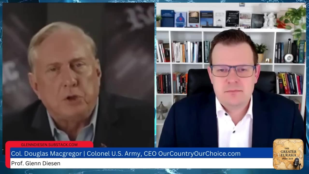 Colonel Douglas Macgregor (clip 29.03.2025): Europe Must Fall in Line with America's Ukraine Policy