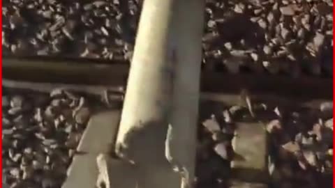 Train Disaster Averted: 12-Foot Iron Pole Found on Tracks in UP's Shamli 🚨