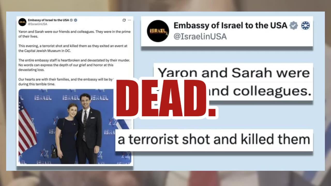Fact Check: Photo of Men With Israeli Flags Does NOT Show Embassy Staff Shot Dead In D.C.