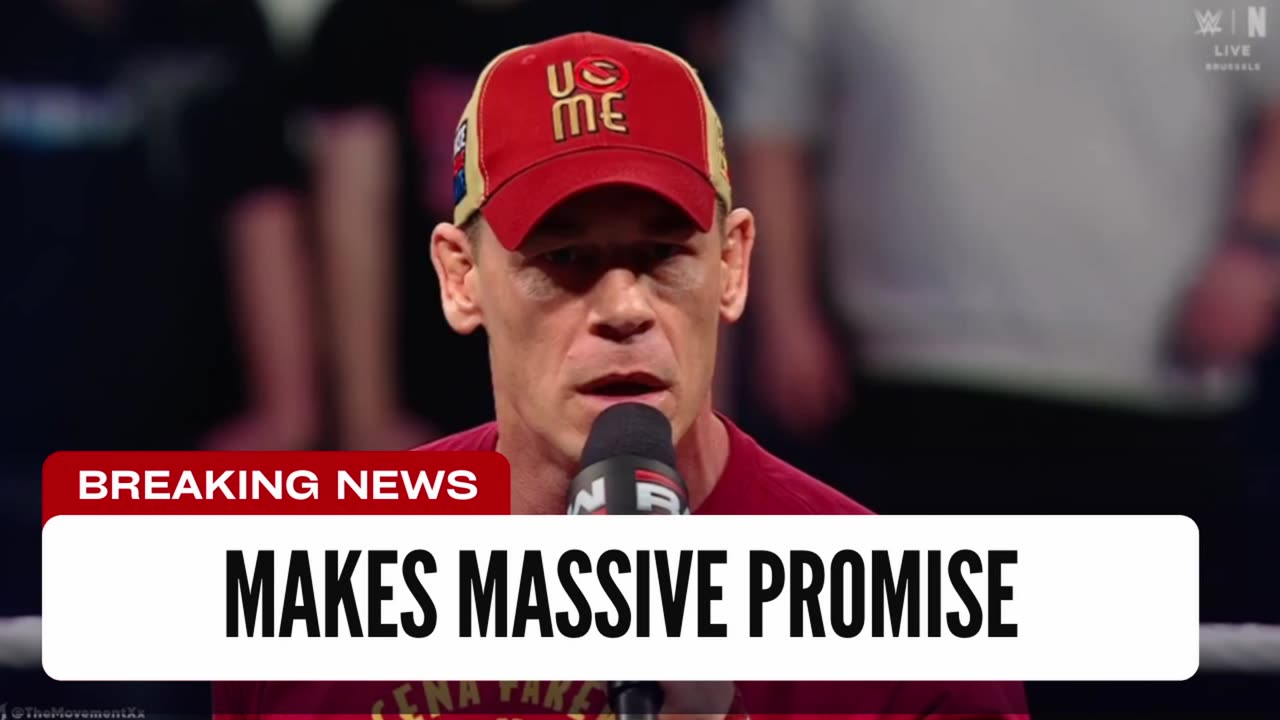 John Cena Makes Massive Promise