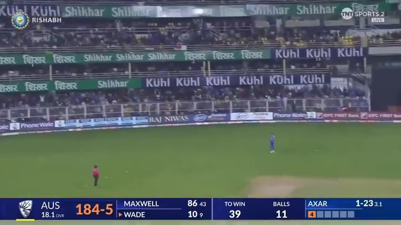 Excellent And Exciting Cricket Match
