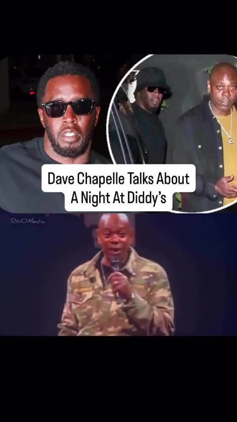 Dave Chappelle talks about a night at Diddys