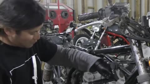 Full Motorcycle Restoration From Scrap to Street
