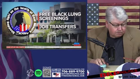 LIVESTREAM - Monday May 5, 2025 - 8:00am ET - Voice of Rural America with BKP