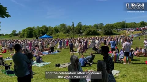 Celebrate Sweden’s midsummer with maypole dances, flower wreaths & delicious foods!
