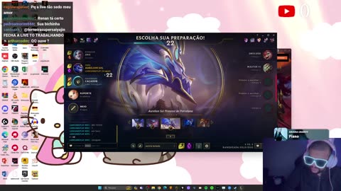 LUANGAMEPLAY jogando League of Legends, Crash B
