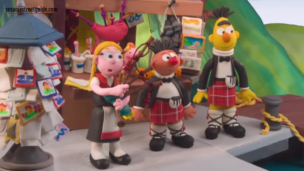 Bert and Ernie's Great Adventures Loch Ness Sesame Street Episode 4266
