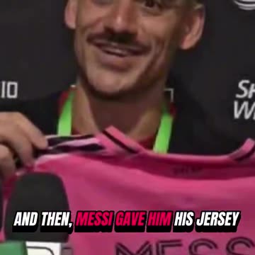 Leo Messi celebrates Inter Miami's later winner right in Atlas player's face