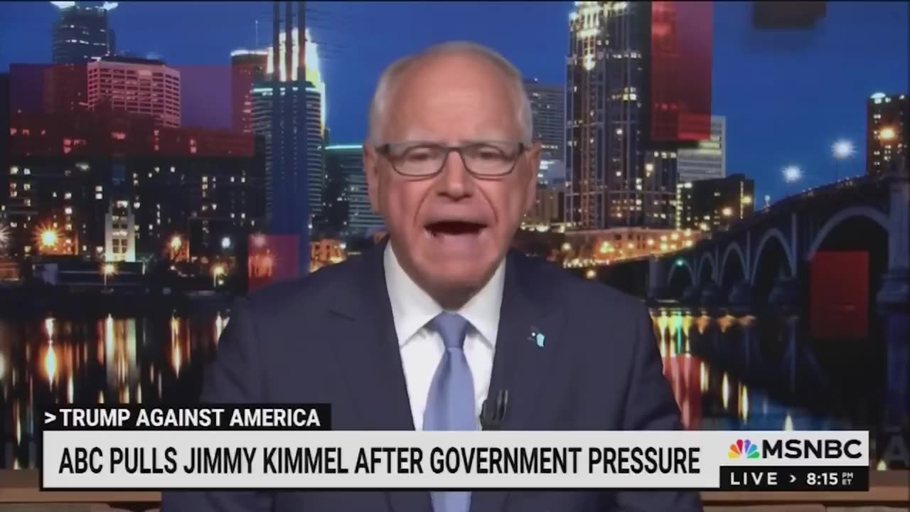 Tim Walz: “We have go to get back to decency.”