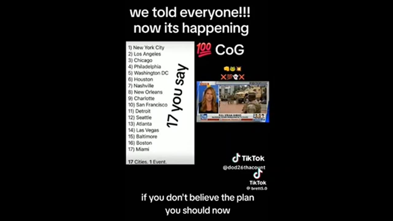 1700 NG in 19 cities ..