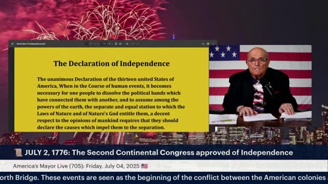 America's Mayor Live (723): Mayor Rudy Giuliani Analyzes the U.S. Declaration of Independence
