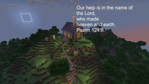 Calm Bible Verse Psalm 124:8 KJV