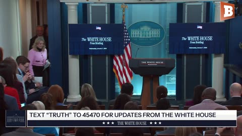 MOMENTS AGO: Trump Press Secretary Karoline Leavitt Holds Press Conference at White House...