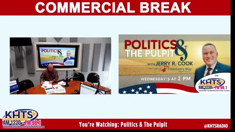 7-23-2025 Politics and The Pulpit with Pastor Jerry Cook