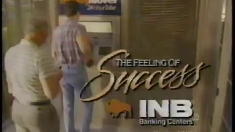 September 24, 1989 - Indiana National Bank ATMs & 'Cosby' Indy Bumper